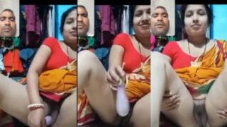 Bhabhi Panas Meraung-raung Saat Video Call Mesum Dengan Devar Yang Doyan Ngentot