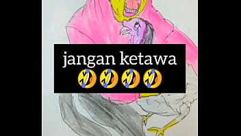 Gadis Montok Tertawa Genit Penuh Gairah