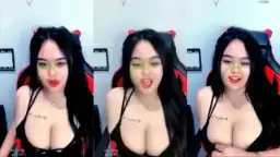 Amor Dengan Payudara Super Besar Dan Puting Coklat Yang Menggoda
