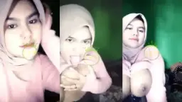 Gaby Jilboobs Menggoda Dada Sendiri Dengan Toge Yang Menggigit