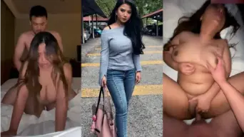 Goyangan Ganas Payudara Montok Pacar Bikin Heboh