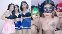 Tiga Abg Telanjang Bulat Pengen Ngentot Bareng