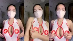 Kepuasan Gila-gilaan Dengan Suster Toge Yang Tak Tahan Rangsangan