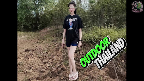 Gadis Thailand Amatir Digoyang Di Alam Terbuka – Pov Muncrat Di Bawah Pohon Suara Asli