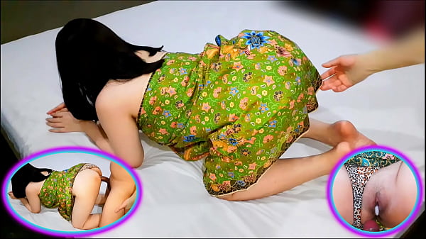 สาวไทยสุดฟิตโดนกระแทกจนเสียวซ่านในผ้าถุงบางเฉียบ