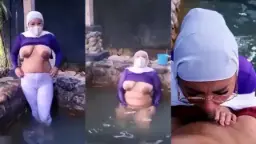Mama Tua Mesum Digoyang Tukang Bangunan