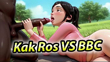 Kakak Ros Ngentot Kontol Item Gede Yang Bikin Panas