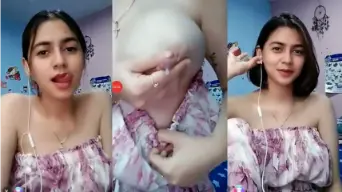 Rambut Pendek, Toket Montok Siap Dipamerin.