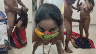 Video Mesum Maid Sange Digebrak Dua Pria Desi