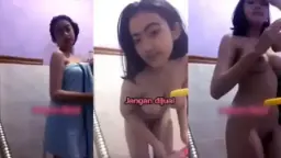 Video Syakirah Mandi Terbaru, Basah-basah Bikin Greget
