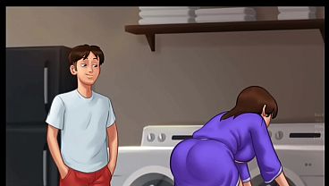Malam Musim Panas Penuh Rahasia [v21.0.0] | Ibu Tiri Ngintipin Diam-diam (18+) | Novel Visual Panas Buat Yang Udah Dewasa