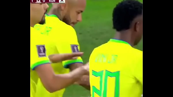 Brasil Ngebgtin Kontol Korea Live!! Neymar Sama Temen-temennya Pacarkan Momok Sampe Basi