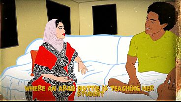 Dukun Arab Montok Ngajarin Murid Trik Baru Yang Bikin Basah