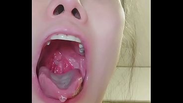 Latihan Lidah • Reflek Muntah • Air Liur • Tenggorokan • Uvula — Bikin Ngaceng Banget