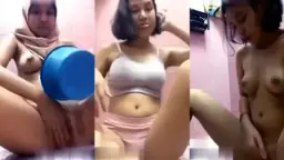 Elsya Hijab Ngewe Sampai Muncrat Keluar